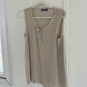 Dolce & Gabbana Silk Tank Size 10